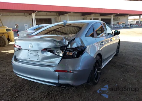 2025 Honda Civic Sport из США, поврежденный, VIN 2HGFE2F5XSH555726